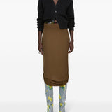 Acne Studios Charcoal V Neckline Cardigan