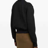 Acne Studios Charcoal V Neckline Cardigan