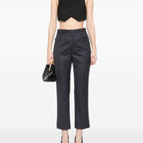 Tom Ford Navy Pinstripe Tailored Trousers