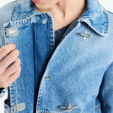 Fay Coats Clear Blue