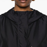 Fay Navy Front Zip Parka Coat