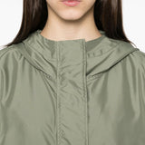 Fay Fern Green Front Zip Parka