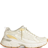 Golden Goose White Yellow Panelled Edition Sneakers