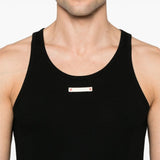 Maison Margiela ribbed-knit top