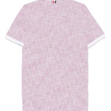 Thom Browne White Striped Tweed Dress