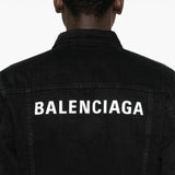 Balenciaga Coats Black