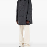 Maison Margiela Double Breasted Cotton Jacket