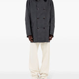 Maison Margiela Double Breasted Cotton Jacket