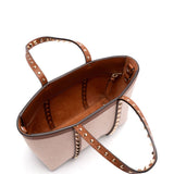 Valentino Garavani Rockstud canvas mini tote bag