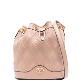 Valentino Garavani Quiltie 67 leather bucket bag