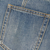 Alexander McQueen Denim midi skirt