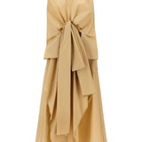 Fabiana Filippi Light Beige Cutout Dress