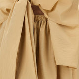 Fabiana Filippi Light Beige Cutout Dress