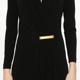 Tom Ford Black Draped Dress