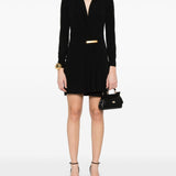 Tom Ford Black Draped Dress
