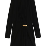 Tom Ford Black Draped Dress
