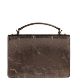 Golden Goose Anthracite Grey Clasp Venezia Handbag