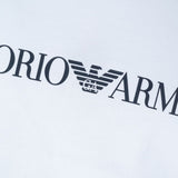 Emporio Armani logo print cotton T-shirt