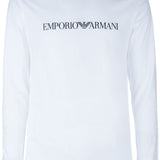 Emporio Armani logo print cotton T-shirt
