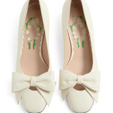 Valentino Garavani Bowow Décolleté In Kid 45mm