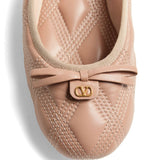 Valentino Garavani Quiltie 67 Ballerina in quilted nappa