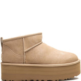 UGG Australia Beige Pull Tab Boots