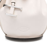 Tod's Ecru Luxurious Bucket Bag Drawstring Closure