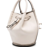 Tod's Ecru Luxurious Bucket Bag Drawstring Closure