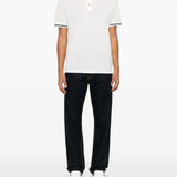 Emporio Armani Piqué polo shirt with piped collar