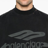 Balenciaga T-shirts and Polos Black