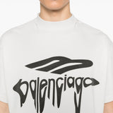 Balenciaga T-shirts and Polos White