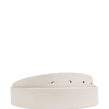 Emporio Armani Light Beige Signature Adjustable Belt