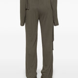 Ottolinger Dark Emerald Green Deconstructed Trousers
