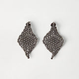 Brunello Cucinelli Sculptured silver earrings