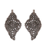 Brunello Cucinelli Sculptured silver earrings
