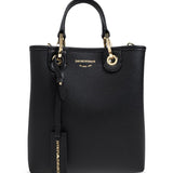 Emporio Armani Deer-print MyEA vertical shopper bag