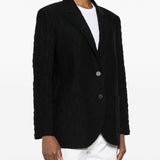Harris Wharf London wrinkled blazer