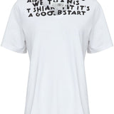 MM6 Maison Margiela White Stamp Tee