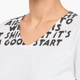 MM6 Maison Margiela White Stamp Tee