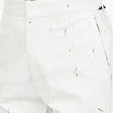 MM6 Maison Margiela White Concealed Trousers
