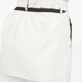 MM6 Maison Margiela White Concealed Trousers