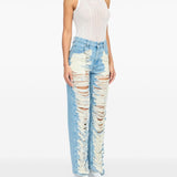 MM6 Maison Margiela Jeans Clear Blue