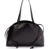 Jil Sander Black Drawstring Tote Bag