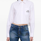 Marc Jacobs White Patch Pocket Shirt