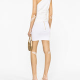 Balmain ribbed-knit miniskirt