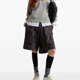 Woolrich Charcoal Graphic Chest Logo Sweatshirt