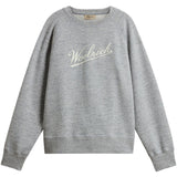 Woolrich Charcoal Graphic Chest Logo Sweatshirt