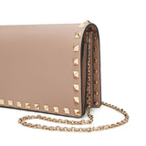 Valentino Garavani Powder Pink Rockstud Crossbody Bag