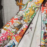Faliero Sarti Scarf with giraffe and zebra print