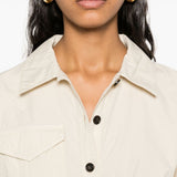 Woolrich Light Beige Belted Shirt Dress